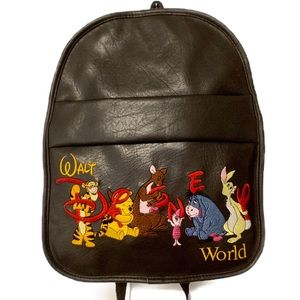 Vintage RARE Disney World Winnie the Pooh Backpack